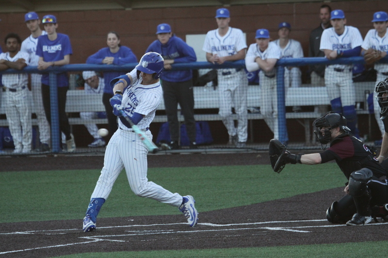 Saint Louis University Baseball vs Bellarmine University 2026 A -XXXXIV.jpg :: Saint Louis University Baseball vs Bellarmine University 2026 at Billikens Sports Center in St. Louis, Missouri, USA. SLU wins 13 to 3 and the 10 Run Rule is observed. NCAA Baseball, Division I SLU is a A10 Conference University.