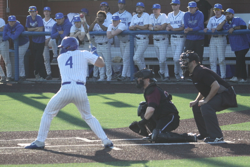 Saint Louis University Baseball vs Bellarmine University 2026 LVI.jpg :: Saint Louis University Baseball vs Bellarmine University at Billikens Sports Center in St. Louis, Missouri, USA. NCAA Division I Collegiate Baseball