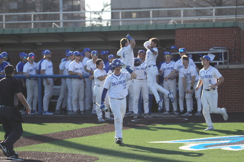 Saint Louis University Baseball vs Bellarmine University 2026 LX.jpg :: Saint Louis University Baseball vs Bellarmine University at Billikens Sports Center in St. Louis, Missouri, USA. NCAA Division I Collegiate Baseball