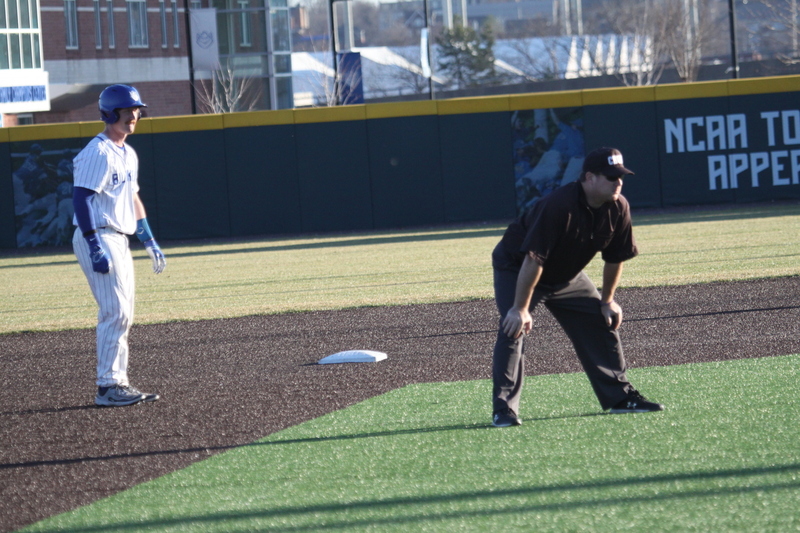 Saint Louis University Baseball vs Bellarmine University 2026 LXXXXVI.jpg :: Saint Louis University Baseball vs Bellarmine University 2026 02/27/2026 at Billikens Sports Center in St. Louis, Missouri, USA. NCAA Division I Collegiate Baseball