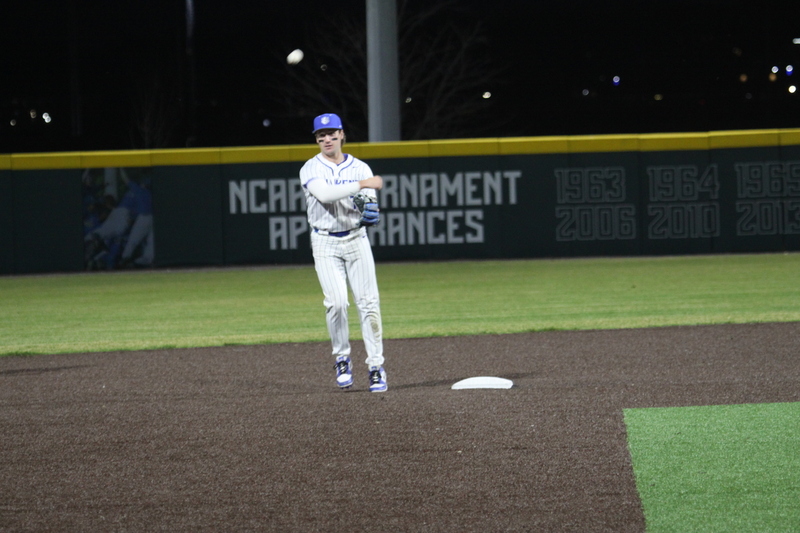 Saint Louis University Baseball vs Bradley University 2026 A -LI.jpg :: Saint Louis University Baseball vs Bradley University 2026 at Billikens Sports Center in St. Louis, Missouri, USA. Another win for SLU Baseball 2-1 in regulation play. NCAA Baseball, College Baseball, Billikens Sports