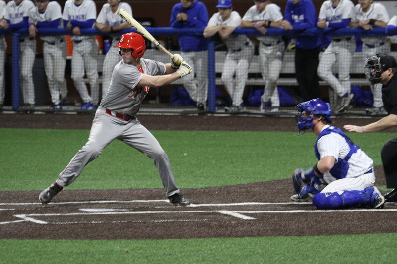 Saint Louis University Baseball vs Bradley University 2026 A -LV.jpg :: Saint Louis University Baseball vs Bradley University 2026 at Billikens Sports Center in St. Louis, Missouri, USA. Another win for SLU Baseball 2-1 in regulation play. NCAA Baseball, College Baseball, Billikens Sports