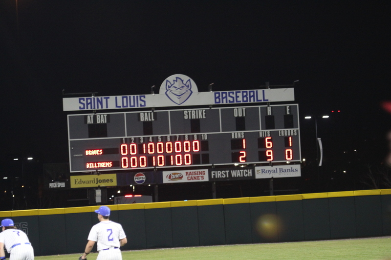 Saint Louis University Baseball vs Bradley University 2026 A -LVIII.jpg :: Saint Louis University Baseball vs Bradley University 2026 at Billikens Sports Center in St. Louis, Missouri, USA. Another win for SLU Baseball 2-1 in regulation play. NCAA Baseball, College Baseball, Billikens Sports