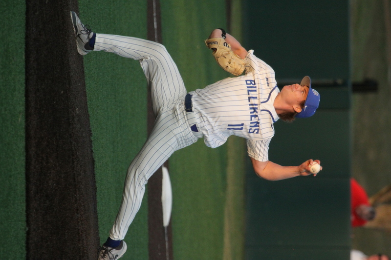 Saint Louis University Baseball vs Bradley University 2026 A -XIV.jpg :: Saint Louis University Baseball vs Bradley University 2026 at Billikens Sports Center in St. Louis, Missouri, USA. Division I Baseball, NCAA Baseball, College Baseball, SLU win 2-1