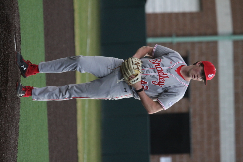 Saint Louis University Baseball vs Bradley University 2026 A -XVI.jpg :: Saint Louis University Baseball vs Bradley University 2026 at Billikens Sports Center in St. Louis, Missouri, USA. Division I Baseball, NCAA Baseball, College Baseball, SLU win 2-1