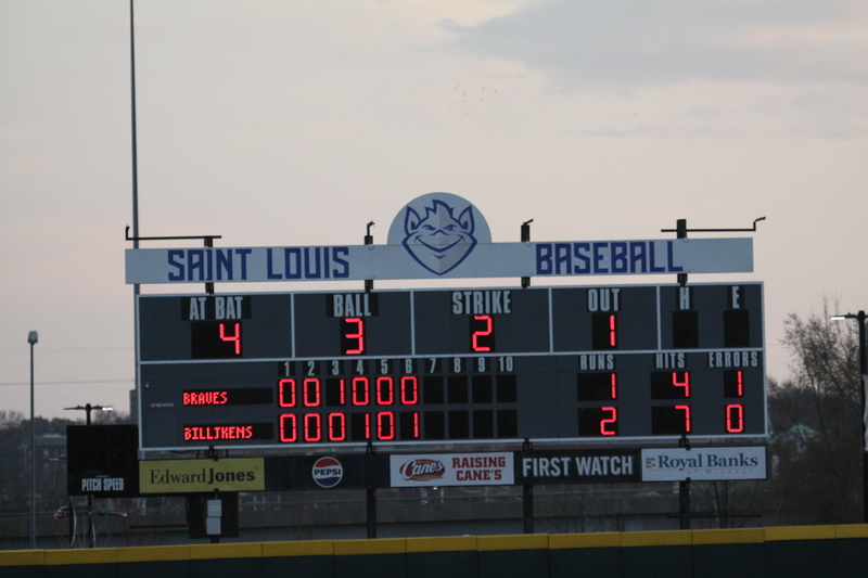 Saint Louis University Baseball vs Bradley University 2026 A -XX.jpg :: Saint Louis University Baseball vs Bradley University 2026 at Billikens Sports Center in St. Louis, Missouri, USA. Another win for SLU Baseball 2-1 in regulation play. NCAA Baseball, College Baseball, Billikens Sports