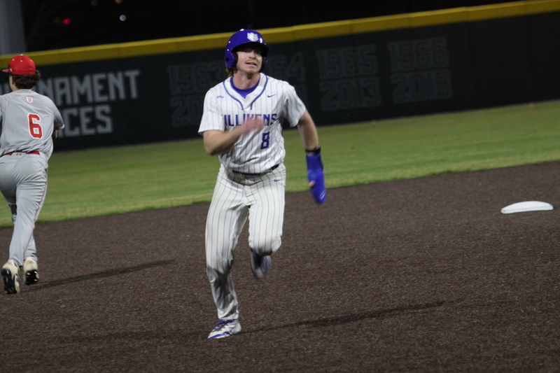 Saint Louis University Baseball vs Bradley University 2026 A -XXXXV.jpg :: Saint Louis University Baseball vs Bradley University 2026 at Billikens Sports Center in St. Louis, Missouri, USA. Another win for SLU Baseball 2-1 in regulation play. NCAA Baseball, College Baseball, Billikens Sports