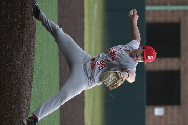 Saint Louis University Baseball vs Bradley University 2026 CIII.jpg :: Saint Louis University Baseball vs Bradley University 2026 at Billikens Sports Center in St. Louis, Missouri, USA. Division I Baseball, NCAA Baseball, College Baseball, SLU win 2-1