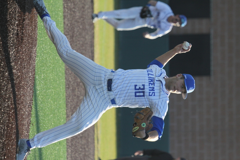 Saint Louis University Baseball vs Bradley University 2026 III.jpg :: Saint Louis University Baseball vs Bradley University 2026 at Billikens Sports Center in St. Louis, Missouri, USA. Atlantic 10 Conference hosting the Missouri Valley Conference Braves, NCAA Baseball, Division I, College Baseball, 03-06-2026 4 pm