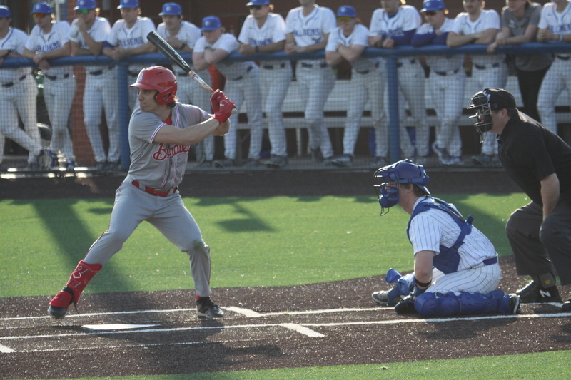 Saint Louis University Baseball vs Bradley University 2026 IV.jpg :: Saint Louis University Baseball vs Bradley University 2026 at Billikens Sports Center in St. Louis, Missouri, USA. Atlantic 10 Conference hosting the Missouri Valley Conference Braves, NCAA Baseball, Division I, College Baseball, 03-06-2026 4 pm