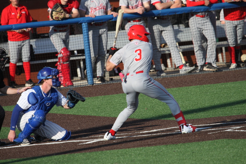 Saint Louis University Baseball vs Bradley University 2026 IX.jpg :: Saint Louis University Baseball vs Bradley University 2026 at Billikens Sports Center in St. Louis, Missouri, USA. Atlantic 10 Conference hosting the Missouri Valley Conference Braves, NCAA Baseball, Division I, College Baseball, 03-06-2026 4 pm