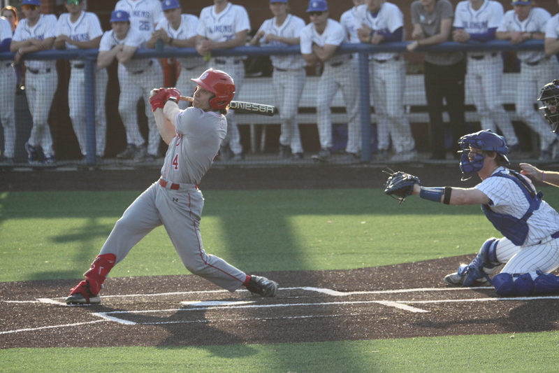 Saint Louis University Baseball vs Bradley University 2026 LVI.jpg :: Saint Louis University Baseball vs Bradley University 2026 at Billikens Sports Center in St. Louis, Missouri, USA. NCAA Baseball, Division I College Baseball, SLU is an A10 Conference Team and Bradley University is a Missouri Valley Conference Team. 