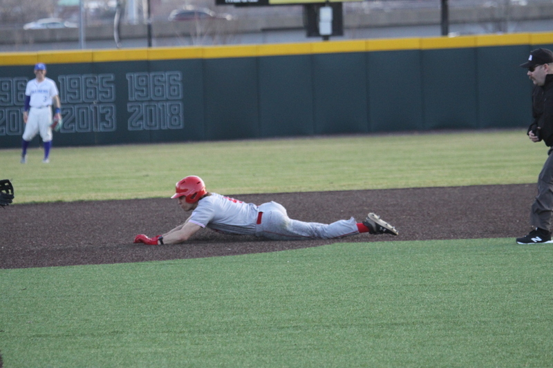 Saint Louis University Baseball vs Bradley University 2026 LXII.jpg :: Saint Louis University Baseball vs Bradley University 2026 at Billikens Sports Center in St. Louis, Missouri, USA.  A SLU win 2-1 in 9 innings of play. NCAA Baseball, College Baseball, A10 Conference, Missouri Valley Conference, 03/07/2026 4pm