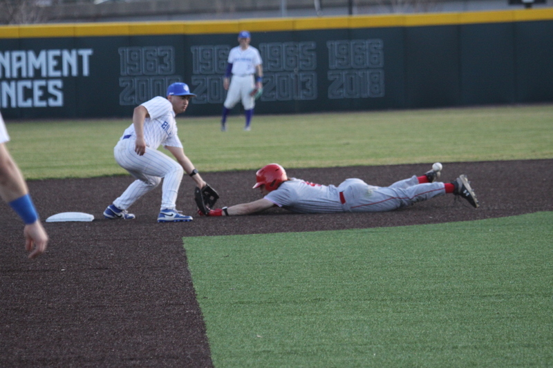 Saint Louis University Baseball vs Bradley University 2026 LXIII.jpg :: Saint Louis University Baseball vs Bradley University 2026 at Billikens Sports Center in St. Louis, Missouri, USA.  A SLU win 2-1 in 9 innings of play. NCAA Baseball, College Baseball, A10 Conference, Missouri Valley Conference, 03/07/2026 4pm