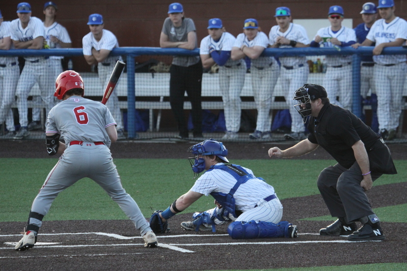 Saint Louis University Baseball vs Bradley University 2026 LXVI.jpg :: Saint Louis University Baseball vs Bradley University 2026 at Billikens Sports Center in St. Louis, Missouri, USA.  A SLU win 2-1 in 9 innings of play. NCAA Baseball, College Baseball, A10 Conference, Missouri Valley Conference, 03/07/2026 4pm