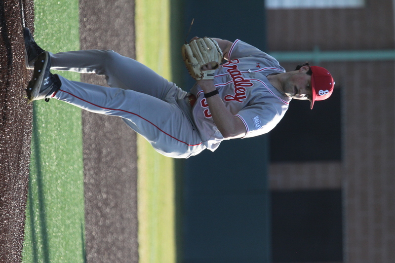 Saint Louis University Baseball vs Bradley University 2026 XIII.jpg :: Saint Louis University Baseball vs Bradley University 2026 at Billikens Sports Center in St. Louis, Missouri, USA. Atlantic 10 Conference hosting the Missouri Valley Conference Braves, NCAA Baseball, Division I, College Baseball, 03-06-2026 4 pm