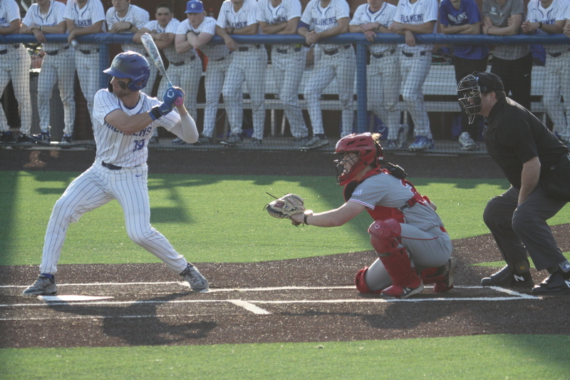 Saint Louis University Baseball vs Bradley University 2026 XIX.jpg :: Saint Louis University Baseball vs Bradley University 2026 at Billikens Sports Center in St. Louis, Missouri, USA. Atlantic 10 Conference hosting the Missouri Valley Conference Braves, NCAA Baseball, Division I, College Baseball, 03-06-2026 4 pm