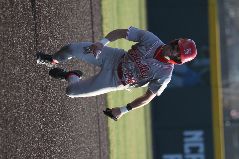 Saint Louis University Baseball vs Bradley University 2026 XXXVI.jpg :: Saint Louis University Baseball vs Bradley University 2026 at Billikens Sports Center in St. Louis, Missouri, USA. Atlantic 10 Conference hosting the Missouri Valley Conference Braves, NCAA Baseball, Division I, College Baseball, 03-06-2026 4 pm