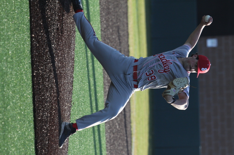 Saint Louis University Baseball vs Bradley University 2026 XXXXII.jpg :: Saint Louis University Baseball vs Bradley University 2026 at Billikens Sports Center in St. Louis, Missouri, USA. NCAA Baseball, Division I College Baseball, SLU is an A10 Conference Team and Bradley University is a Missouri Valley Conference Team. 