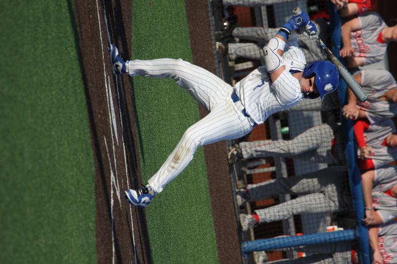 Saint Louis University Baseball vs Bradley University 2026 XXXXIII.jpg :: Saint Louis University Baseball vs Bradley University 2026 at Billikens Sports Center in St. Louis, Missouri, USA. NCAA Baseball, Division I College Baseball, SLU is an A10 Conference Team and Bradley University is a Missouri Valley Conference Team. 