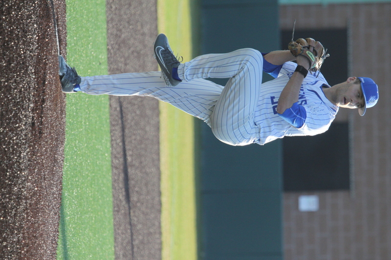 Saint Louis University Baseball vs Bradley University 2026.jpg :: Saint Louis University Baseball vs Bradley University 2026 at Billikens Sports Center in St. Louis, Missouri, USA. Atlantic 10 Conference hosting the Missouri Valley Conference Braves, NCAA Baseball, Division I, College Baseball, 03-06-2026 4 pm