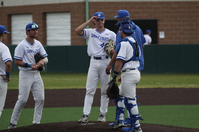 Saint Louis University Baseball vs Illinois State University 2026 A -X.jpg :: Saint Louis University Baseball vs Illinois State University 2026 at Billikens Sports Center in St. Louis, Missouri, USA. 8-5 loss for the Billikens to the Redbirds. Division I Baseball, NCAA Baseball, College Baseball 03/10/2026 