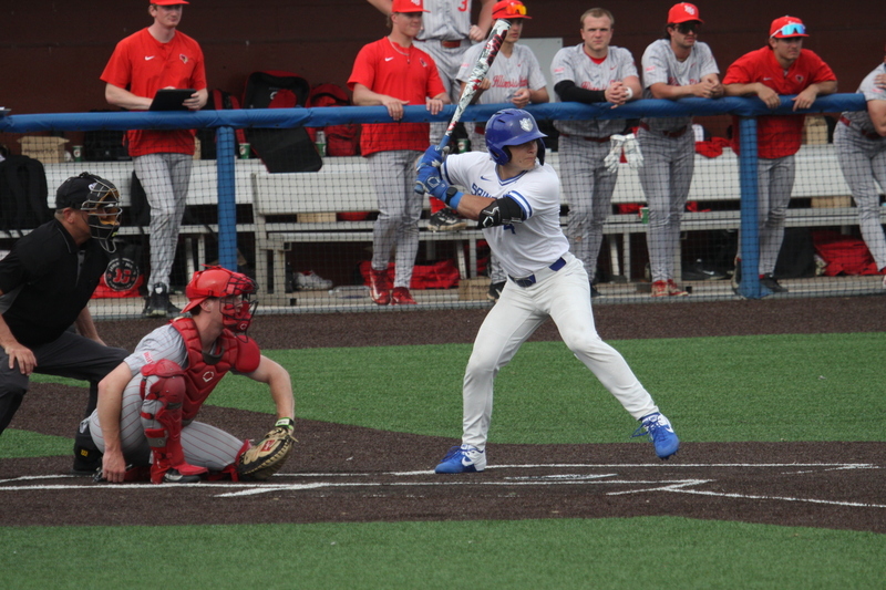 Saint Louis University Baseball vs Illinois State University 2026 A -XVII.jpg :: Saint Louis University Baseball vs Illinois State University 2026 at Billikens Sports Center in St. Louis, Missouri, USA. 8-5 loss for the Billikens to the Redbirds. Division I Baseball, NCAA Baseball, College Baseball 03/10/2026 