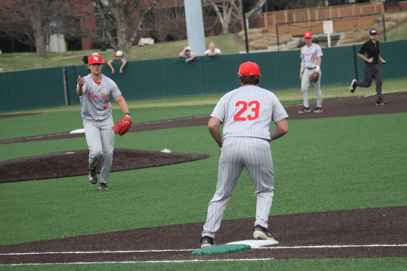 Saint Louis University Baseball vs Illinois State University 2026 A -XXV.jpg :: Saint Louis University Baseball vs Illinois State University 2026 at Billikens Sports Center in St. Louis, Missouri, USA. 8-5 loss for the Billikens to the Redbirds. Division I Baseball, NCAA Baseball, College Baseball 03/10/2026 