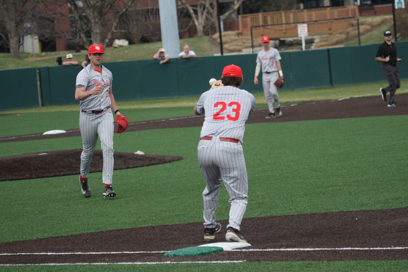 Saint Louis University Baseball vs Illinois State University 2026 A -XXVII.jpg :: Saint Louis University Baseball vs Illinois State University 2026 at Billikens Sports Center in St. Louis, Missouri, USA. 8-5 loss for the Billikens to the Redbirds. Division I Baseball, NCAA Baseball, College Baseball 03/10/2026 