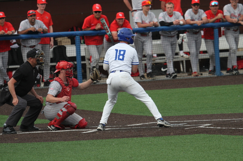 Saint Louis University Baseball vs Illinois State University 2026 A -XXX.jpg :: Saint Louis University Baseball vs Illinois State University 2026 at Billikens Sports Center in St. Louis, Missouri, USA. 8-5 loss for the Billikens to the Redbirds. Division I Baseball, NCAA Baseball, College Baseball 03/10/2026 