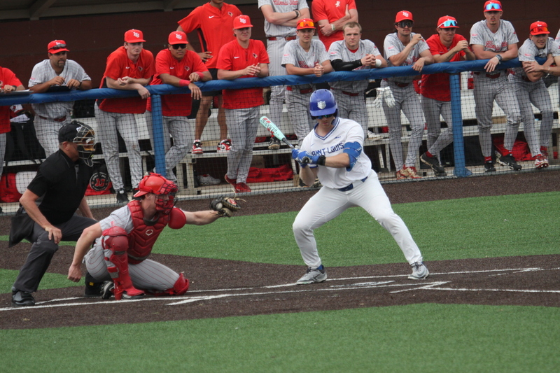 Saint Louis University Baseball vs Illinois State University 2026 A -XXXIII.jpg :: Saint Louis University Baseball vs Illinois State University 2026 at Billikens Sports Center in St. Louis, Missouri, USA. 8-5 loss for the Billikens to the Redbirds. Division I Baseball, NCAA Baseball, College Baseball 03/10/2026 