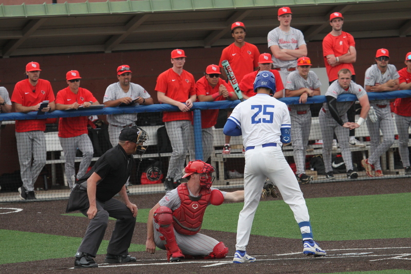 Saint Louis University Baseball vs Illinois State University 2026 A -XXXIX.jpg :: Saint Louis University Baseball vs Illinois State University 2026 at Billikens Sports Center in St. Louis, Missouri, USA. 8-5 loss for the Billikens to the Redbirds. Division I Baseball, NCAA Baseball, College Baseball 03/10/2026 