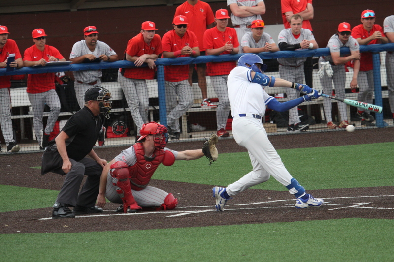 Saint Louis University Baseball vs Illinois State University 2026 A -XXXX.jpg :: Saint Louis University Baseball vs Illinois State University 2026 at Billikens Sports Center in St. Louis, Missouri, USA. 8-5 loss for the Billikens to the Redbirds. Division I Baseball, NCAA Baseball, College Baseball 03/10/2026 