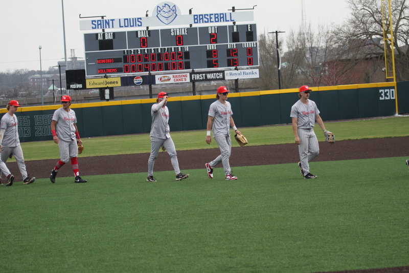 Saint Louis University Baseball vs Illinois State University 2026 A -XXXXIV.jpg :: Saint Louis University Baseball vs Illinois State University 2026 at Billikens Sports Center in St. Louis, Missouri, USA. 8-5 loss for the Billikens to the Redbirds. Division I Baseball, NCAA Baseball, College Baseball 03/10/2026 