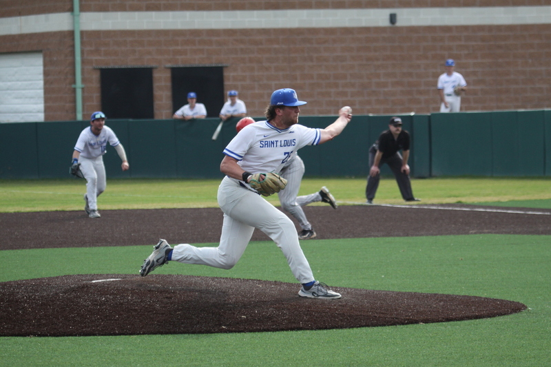 Saint Louis University Baseball vs Illinois State University 2026 CII.jpg :: Saint Louis University Baseball vs Illinois State University 2026 at Billikens Sports Center in St. Louis, Missouri, USA. 8-5 loss for the Billikens to the Redbirds. Division I Baseball, NCAA Baseball, College Baseball 03/10/2026 