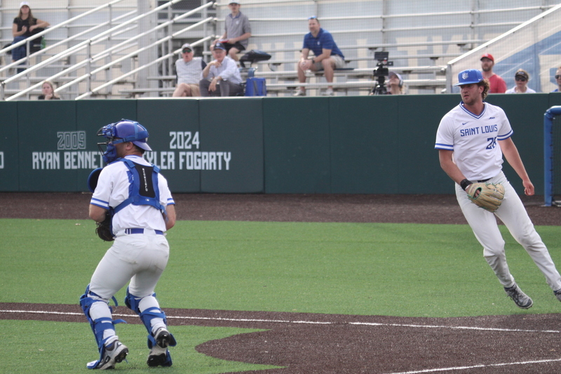 Saint Louis University Baseball vs Illinois State University 2026 CIII.jpg :: Saint Louis University Baseball vs Illinois State University 2026 at Billikens Sports Center in St. Louis, Missouri, USA. 8-5 loss for the Billikens to the Redbirds. Division I Baseball, NCAA Baseball, College Baseball 03/10/2026 