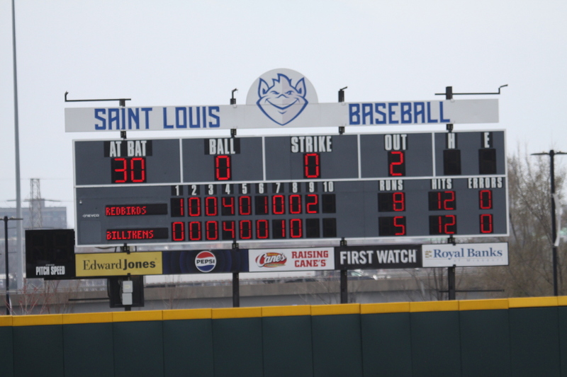Saint Louis University Baseball vs Illinois State University 2026 CIV.jpg :: Saint Louis University Baseball vs Illinois State University 2026 at Billikens Sports Center in St. Louis, Missouri, USA. 8-5 loss for the Billikens to the Redbirds. Division I Baseball, NCAA Baseball, College Baseball 03/10/2026 