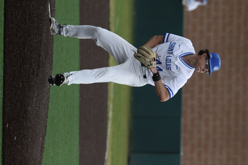 Saint Louis University Baseball vs Illinois State University 2026 CVII.jpg :: Saint Louis University Baseball vs Illinois State University 2026 at Billikens Sports Center in St. Louis, Missouri, USA. 8-5 loss for the Billikens to the Redbirds. Division I Baseball, NCAA Baseball, College Baseball 03/10/2026 