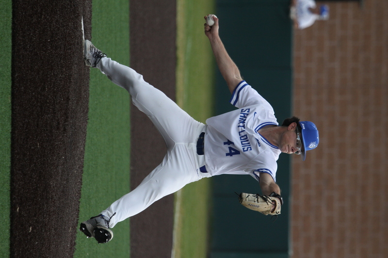 Saint Louis University Baseball vs Illinois State University 2026 CVIII.jpg :: Saint Louis University Baseball vs Illinois State University 2026 at Billikens Sports Center in St. Louis, Missouri, USA. 8-5 loss for the Billikens to the Redbirds. Division I Baseball, NCAA Baseball, College Baseball 03/10/2026 