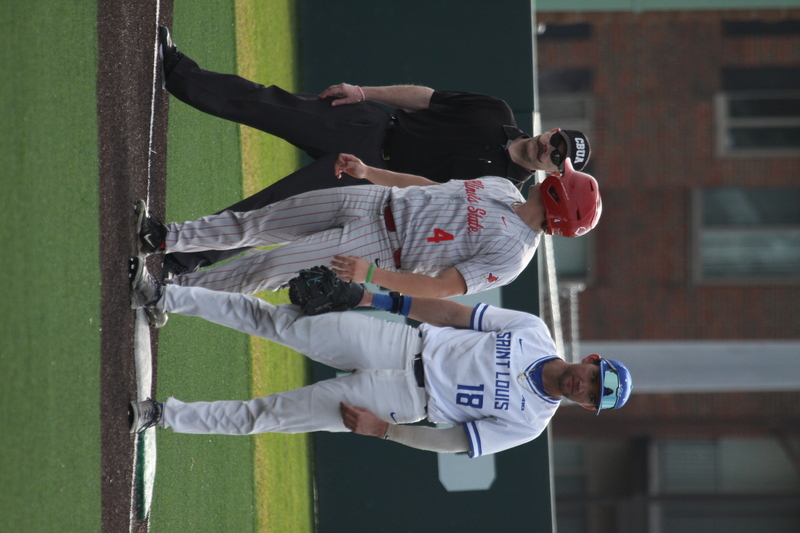 Saint Louis University Baseball vs Illinois State University 2026 LXIV.jpg :: Saint Louis University Baseball vs Illinois State University 2026 at Billikens Sports Center in St. Louis, Missouri, USA. SLU loss 8-5 in regulation play. NCAA, NCAA Baseball, College Baseball, Missouri Valley Conference, A10 Conference