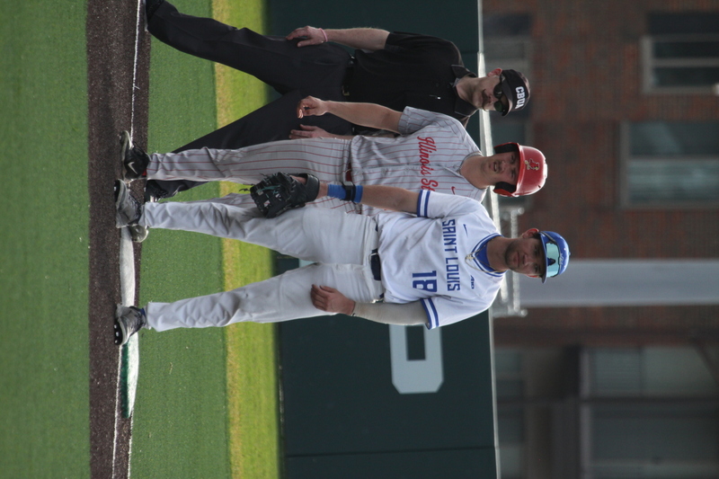 Saint Louis University Baseball vs Illinois State University 2026 LXV.jpg :: Saint Louis University Baseball vs Illinois State University 2026 at Billikens Sports Center in St. Louis, Missouri, USA. SLU loss 8-5 in regulation play. NCAA, NCAA Baseball, College Baseball, Missouri Valley Conference, A10 Conference