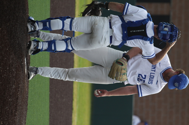 Saint Louis University Baseball vs Illinois State University 2026 LXVI.jpg :: Saint Louis University Baseball vs Illinois State University 2026 at Billikens Sports Center in St. Louis, Missouri, USA. SLU loss 8-5 in regulation play. NCAA, NCAA Baseball, College Baseball, Missouri Valley Conference, A10 Conference