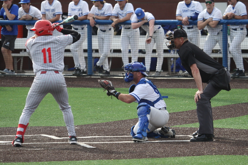 Saint Louis University Baseball vs Illinois State University 2026 LXVIII.jpg :: Saint Louis University Baseball vs Illinois State University 2026 at Billikens Sports Center in St. Louis, Missouri, USA. 8-5 loss for the Billikens to the Redbirds. Division I Baseball, NCAA Baseball, College Baseball 03/10/2026 