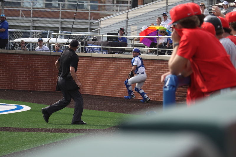 Saint Louis University Baseball vs Illinois State University 2026 LXXVI.jpg :: Saint Louis University Baseball vs Illinois State University 2026 at Billikens Sports Center in St. Louis, Missouri, USA. 8-5 loss for the Billikens to the Redbirds. Division I Baseball, NCAA Baseball, College Baseball 03/10/2026 