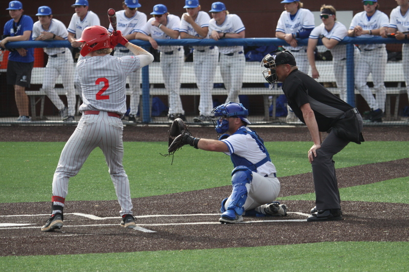 Saint Louis University Baseball vs Illinois State University 2026 LXXVII.jpg :: Saint Louis University Baseball vs Illinois State University 2026 at Billikens Sports Center in St. Louis, Missouri, USA. 8-5 loss for the Billikens to the Redbirds. Division I Baseball, NCAA Baseball, College Baseball 03/10/2026 