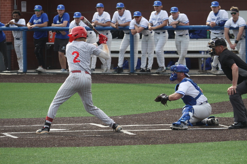 Saint Louis University Baseball vs Illinois State University 2026 LXXXI.jpg :: Saint Louis University Baseball vs Illinois State University 2026 at Billikens Sports Center in St. Louis, Missouri, USA. 8-5 loss for the Billikens to the Redbirds. Division I Baseball, NCAA Baseball, College Baseball 03/10/2026 