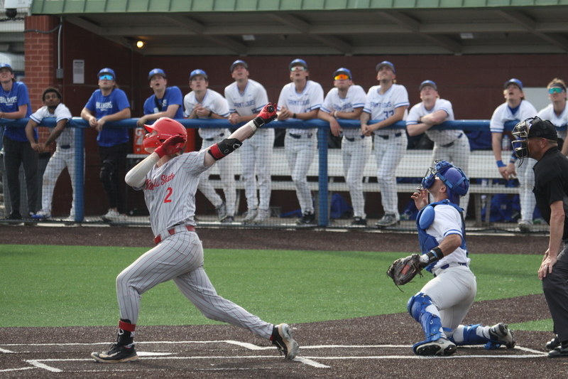 Saint Louis University Baseball vs Illinois State University 2026 LXXXXI.jpg :: Saint Louis University Baseball vs Illinois State University 2026 at Billikens Sports Center in St. Louis, Missouri, USA. 8-5 loss for the Billikens to the Redbirds. Division I Baseball, NCAA Baseball, College Baseball 03/10/2026 