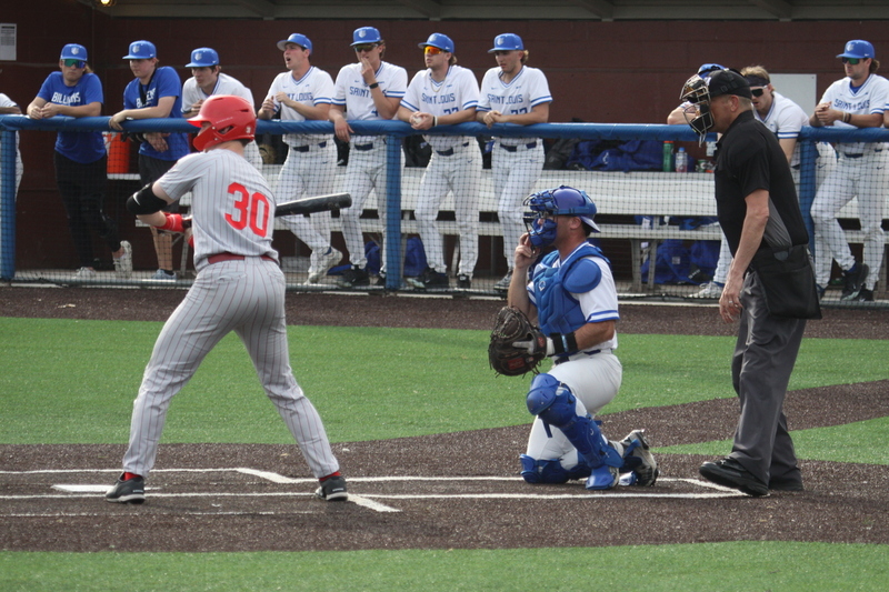 Saint Louis University Baseball vs Illinois State University 2026 LXXXXVIII.jpg :: Saint Louis University Baseball vs Illinois State University 2026 at Billikens Sports Center in St. Louis, Missouri, USA. 8-5 loss for the Billikens to the Redbirds. Division I Baseball, NCAA Baseball, College Baseball 03/10/2026 