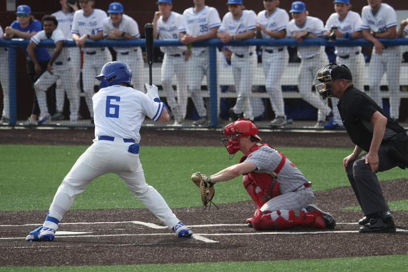 Saint Louis University Baseball vs Illinois State University 2026 XXII.jpg :: Saint Louis University Baseball vs Illinois State University 2026 at Billikens Sports Center in St. Louis, Missouri, USA. 03/10/2026, NCAA, NCAA Baseball, College Baseball