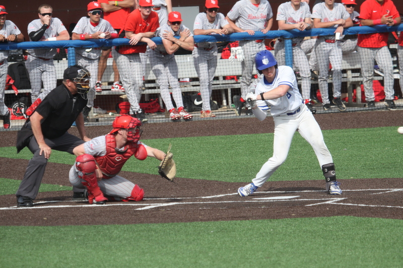 Saint Louis University Baseball vs Illinois State University 2026 XXXVIII.jpg :: Saint Louis University Baseball vs Illinois State University 2026 at Billikens Sports Center in St. Louis, Missouri, USA. SLU loss 8-5 in regulation play. NCAA, NCAA Baseball, College Baseball, Missouri Valley Conference, A10 Conference